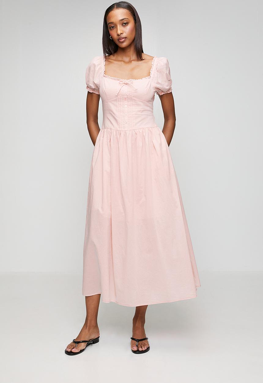 Cotton On - Daisy Midi Dress - Jenna Ditsy Dark Oak