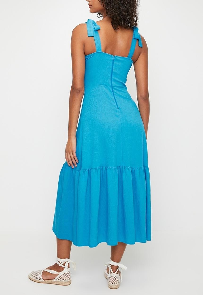MILLA - Fit & flare midi dress - peacock