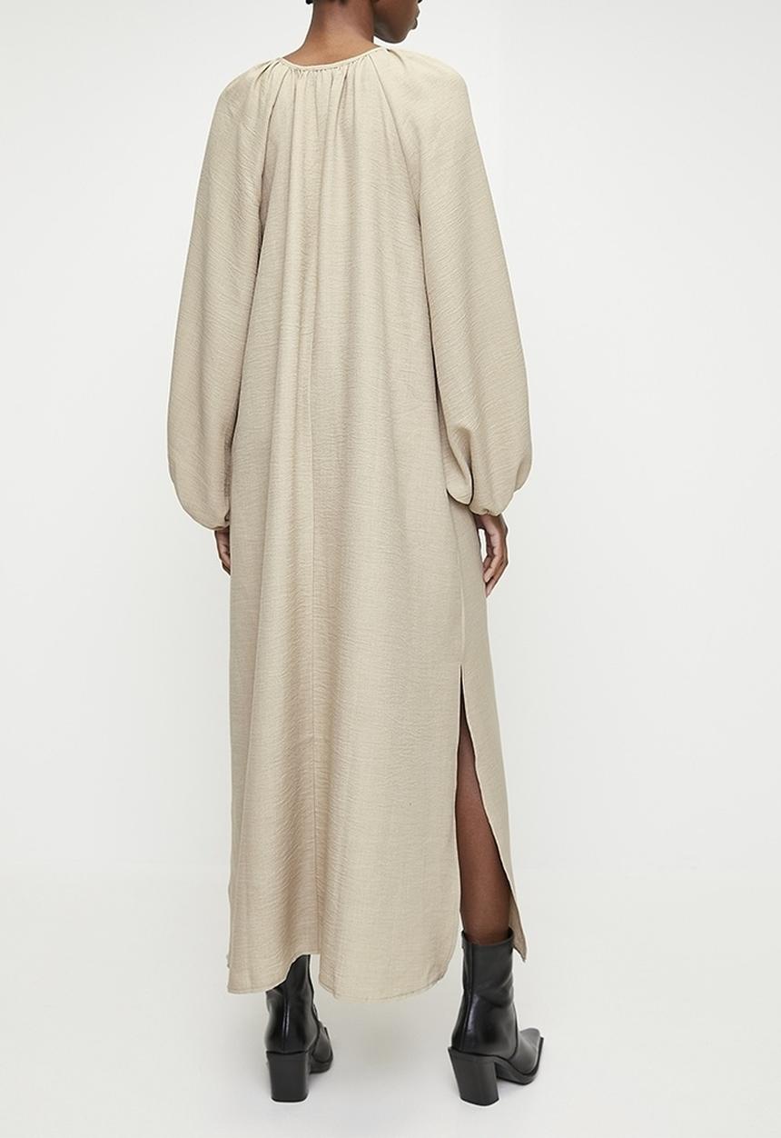 Superbalist - Volume sleeve Maxi Tunic with Slit - Neutral