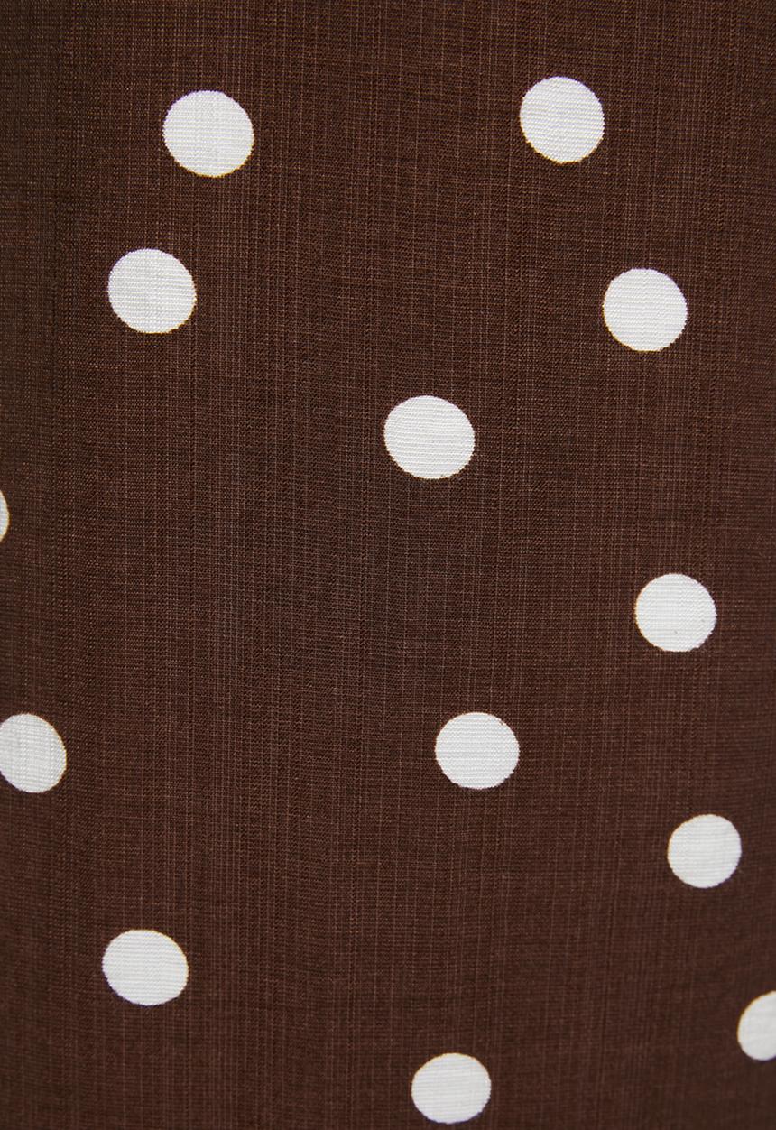 New Look - Jessie spot goya wl trouser - brown