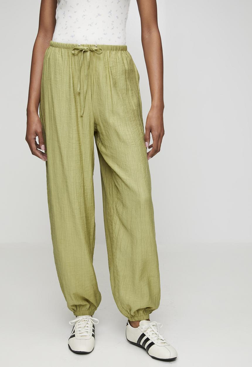 New Look - Kendall crinkle balloon trouser - khaki