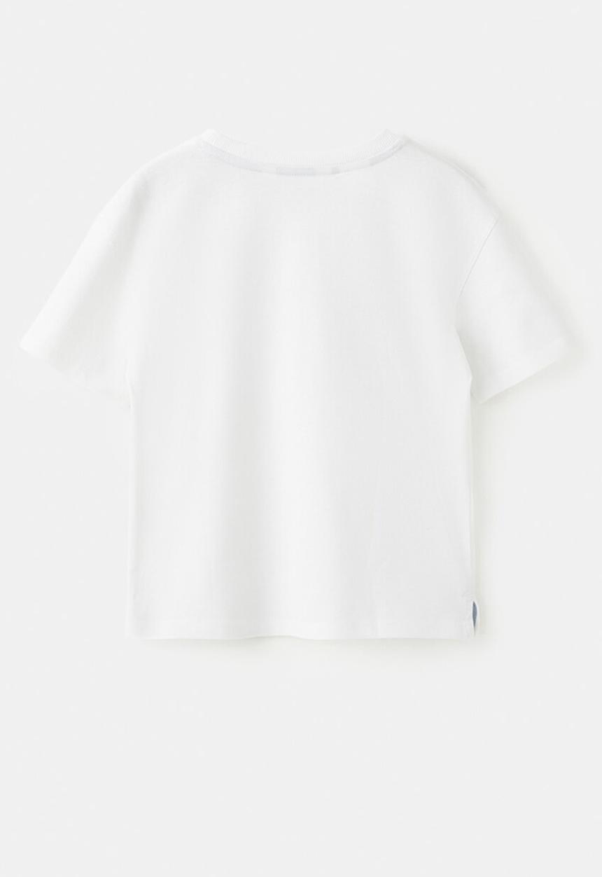 MANGO - T-Shirt Goal - White