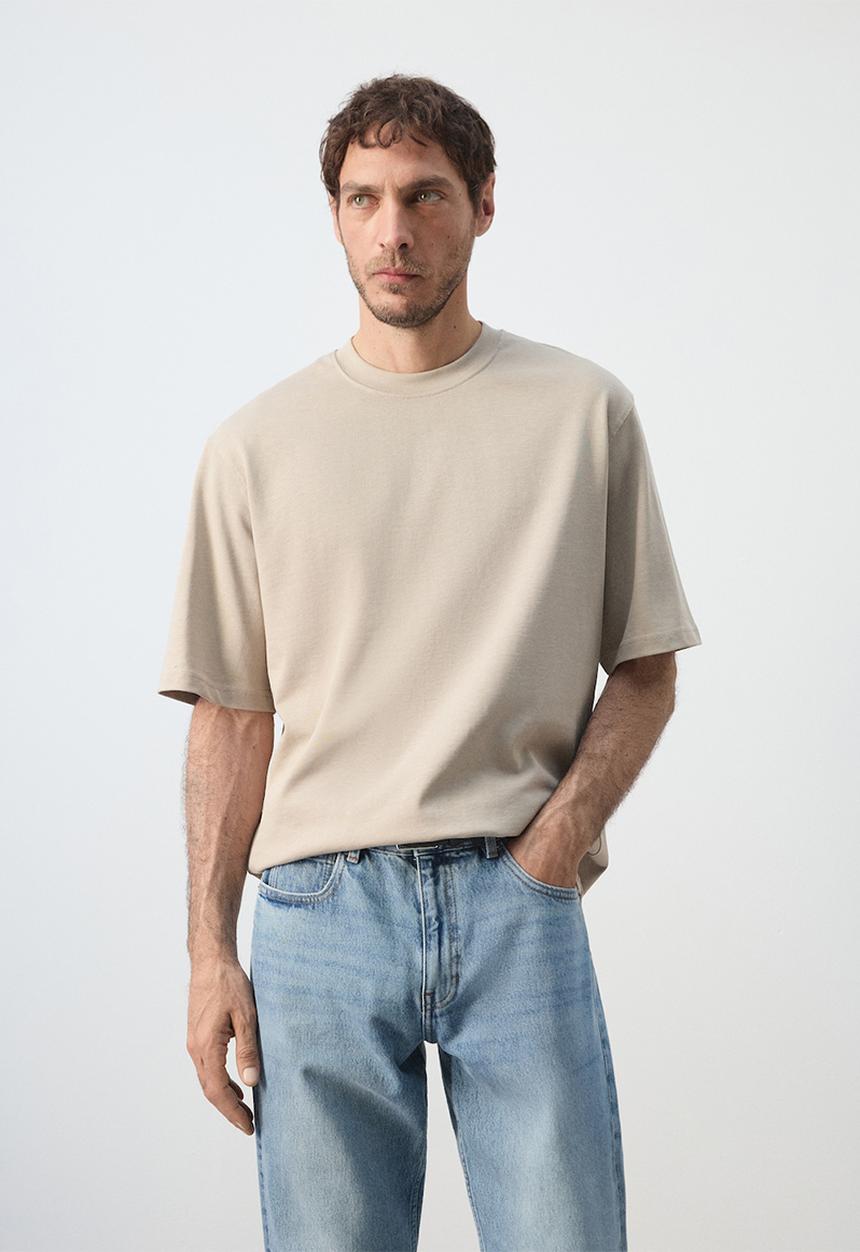 MANGO - T-Shirt Anouk - Sand