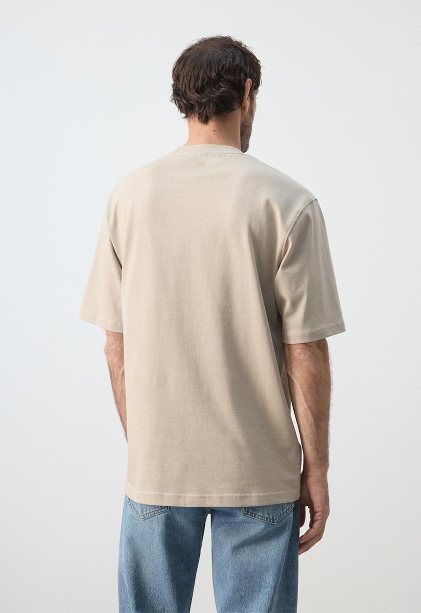 MANGO - T-Shirt Anouk - Sand