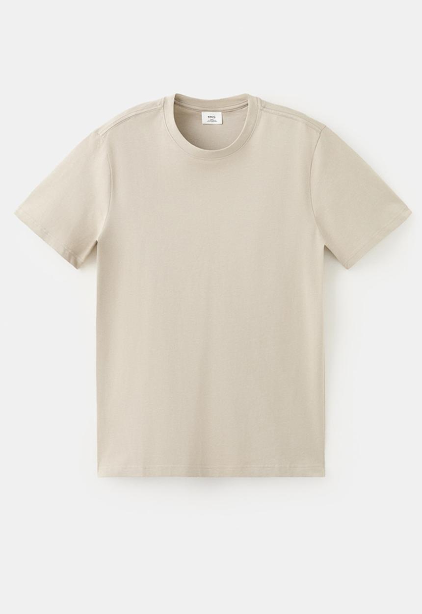 MANGO - T-Shirt Cherlo - Sand