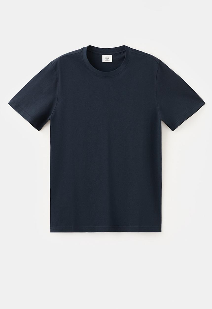 MANGO - T-Shirt Cherlo - Navy