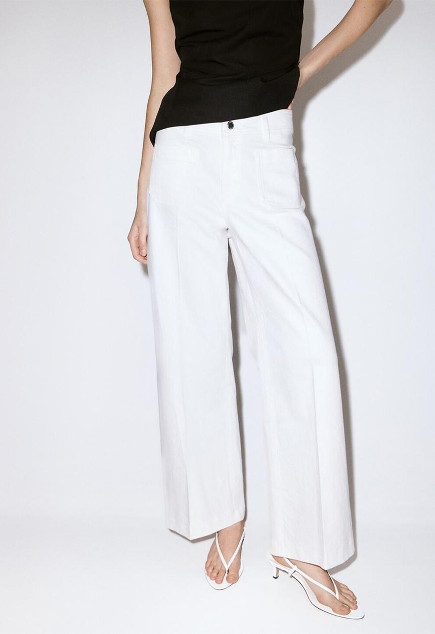 MANGO - Jeans jessie - white