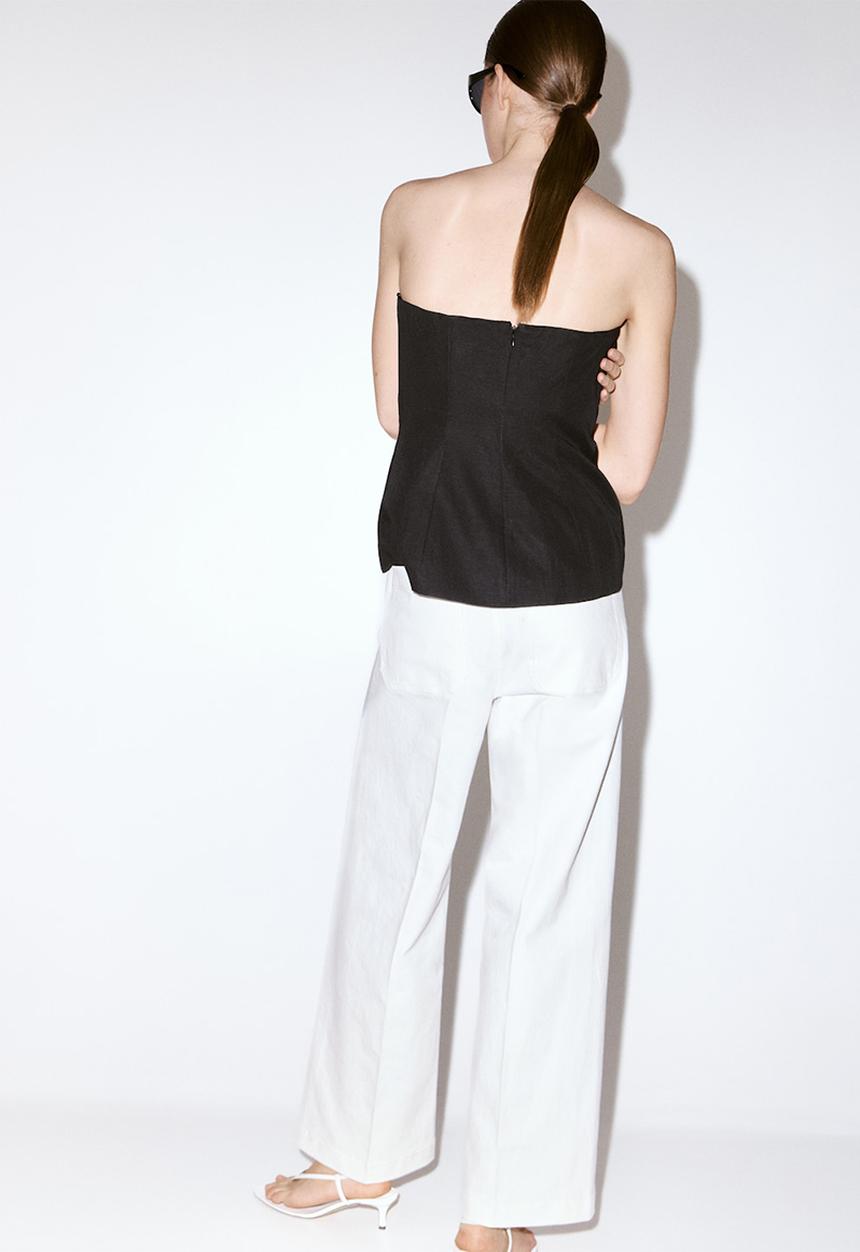 MANGO - Jeans jessie - white