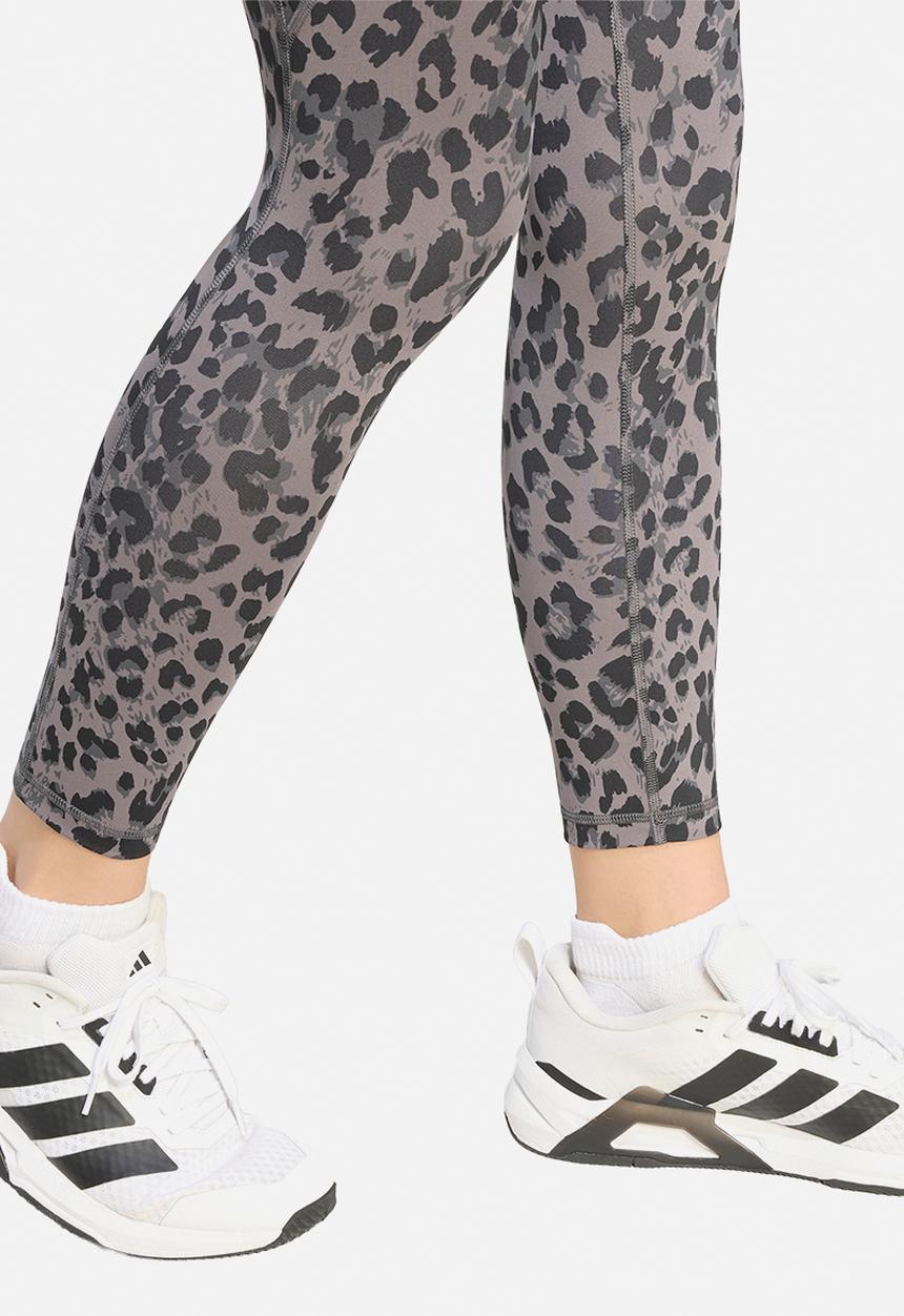 adidas Performance - OPT ESS AOP 7/8 - grey four/grey six/black