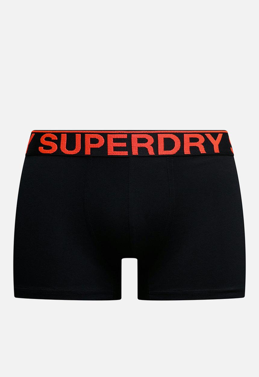 Superdry. - Trunk Triple Pack - Black/Orange