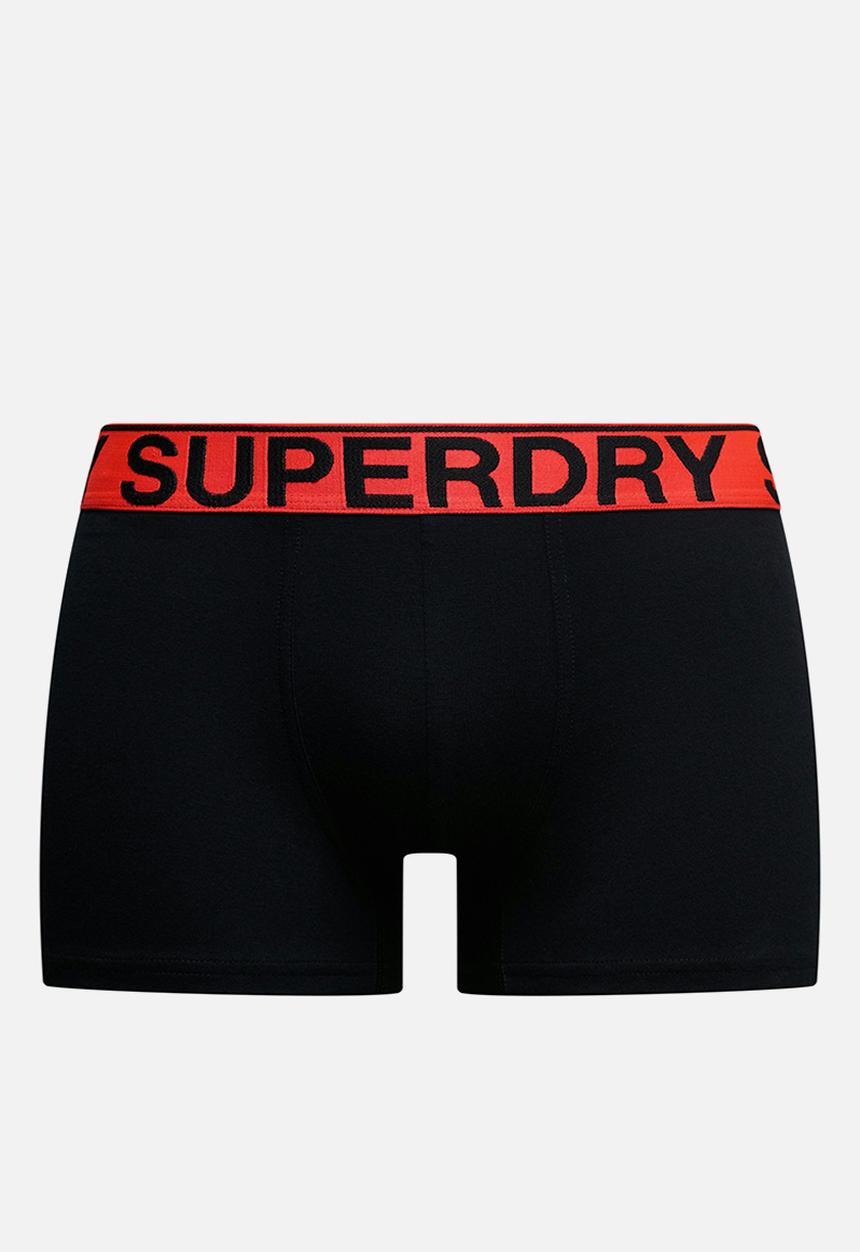 Superdry. - Trunk Triple Pack - Black/Orange