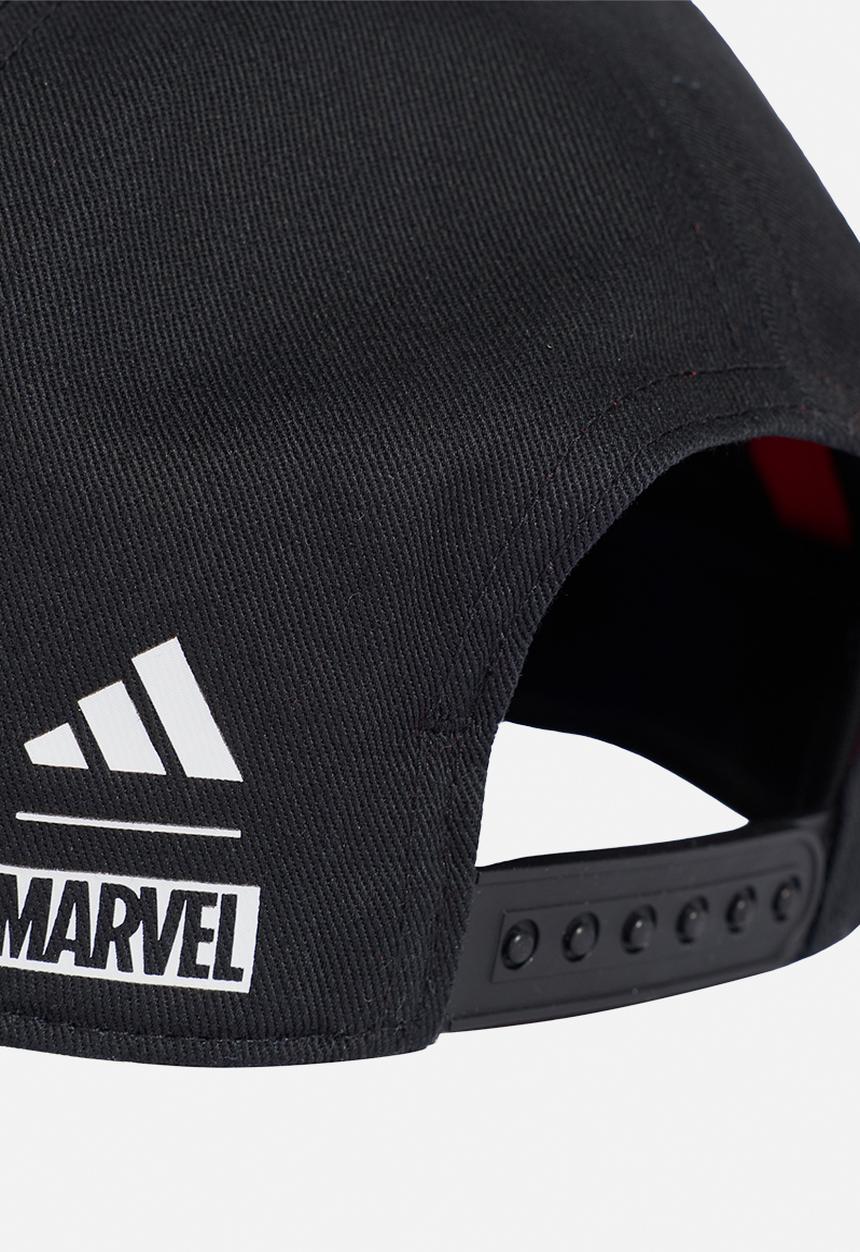 adidas Performance - Lk Marvel Spider-man cap - black/white/pure ruby