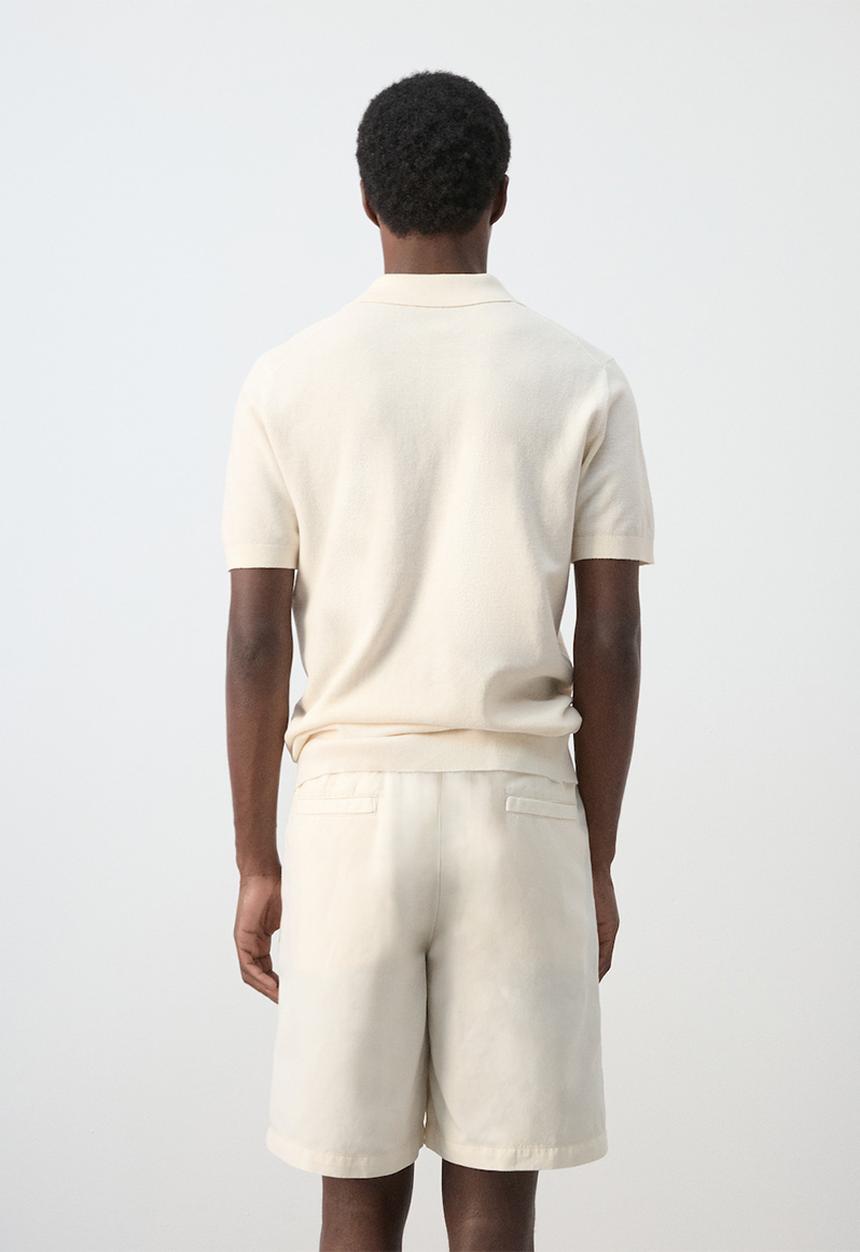 MANGO - Poloshirt Andrew - Light Beige
