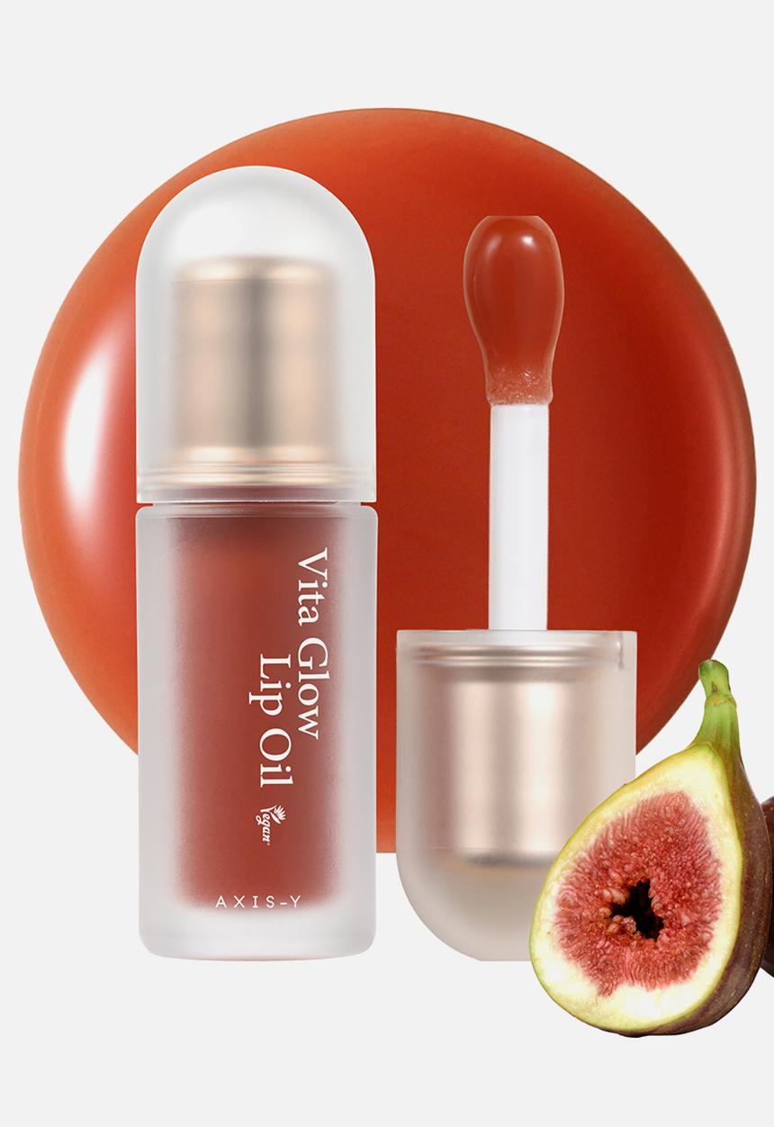 AXIS-Y - Vita Glow Lip Oil - Cozy fig