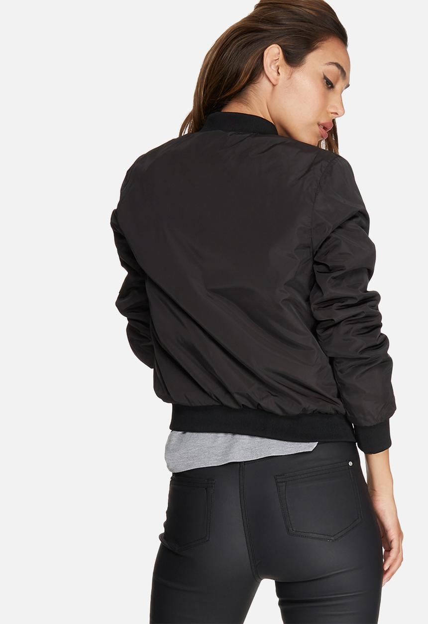 Missguided - Badge bomber jacket