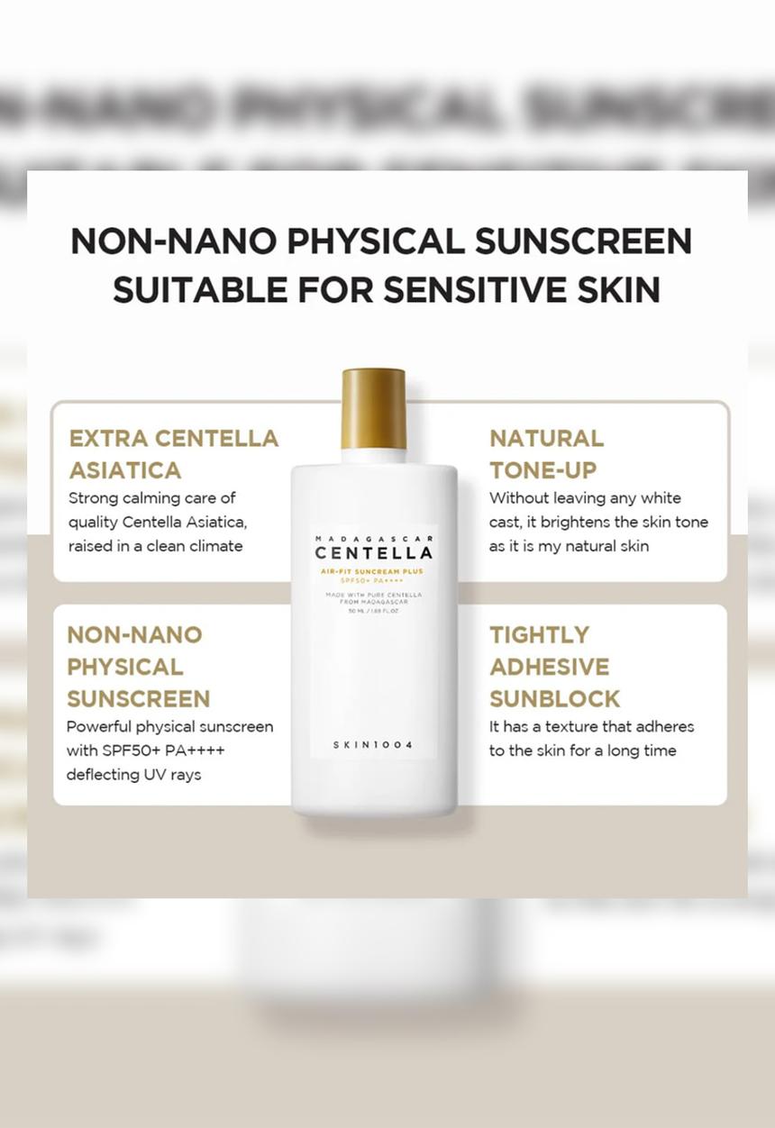 SKIN1004 - Madagascar Centella Air-Fit Suncream Plus - 50ml