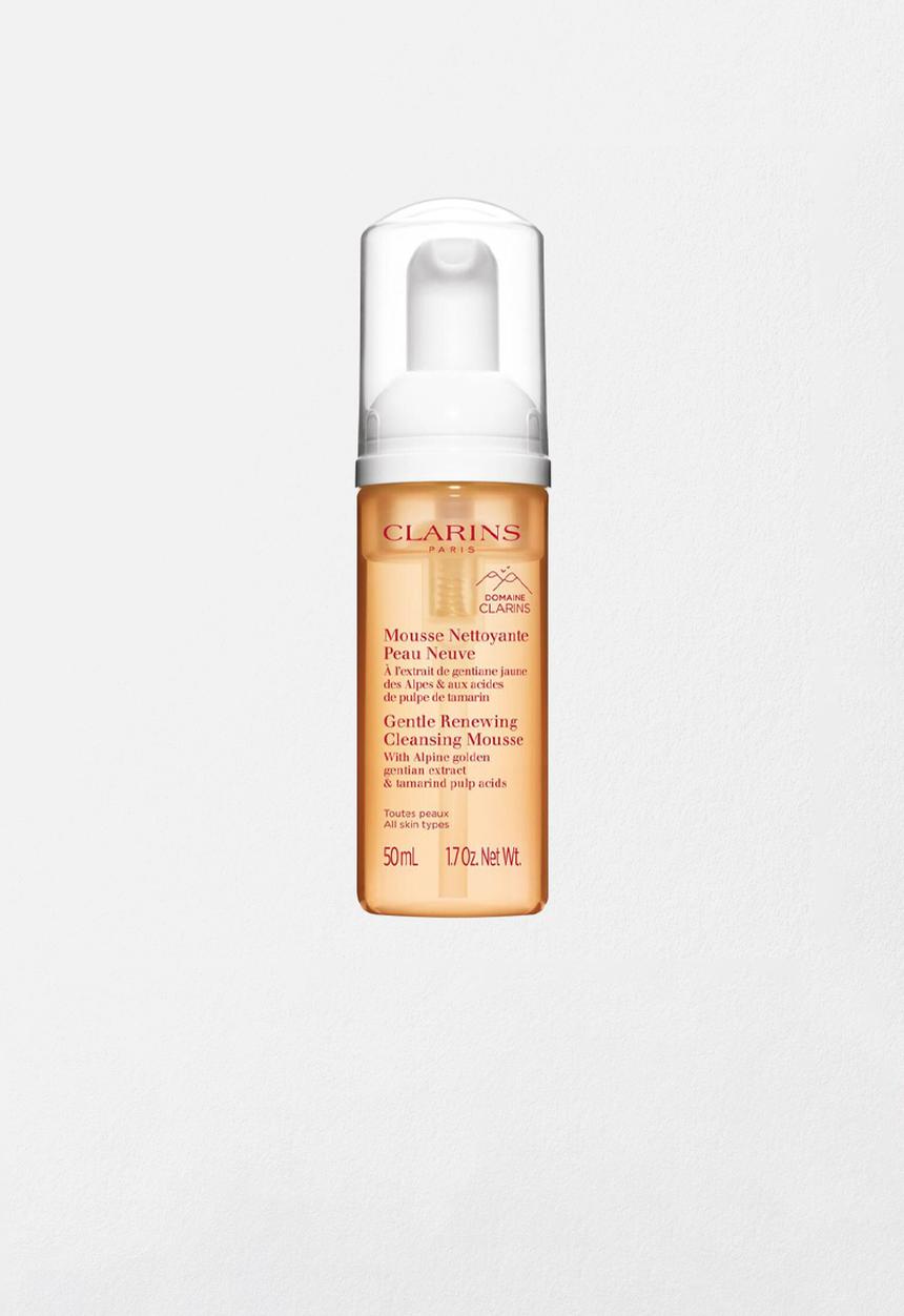 Clarins - Gentle Renewing Cleansing Mousse Travel-Size  Brightening Cleanser