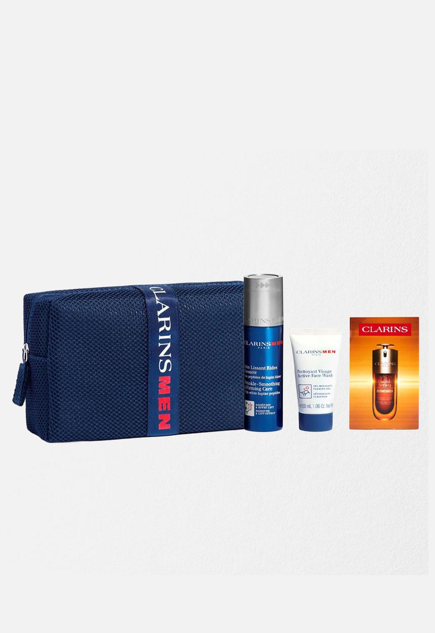 Clarins - ClarinsMen Wrinkle-Smoothing & Firming Care Gift Set