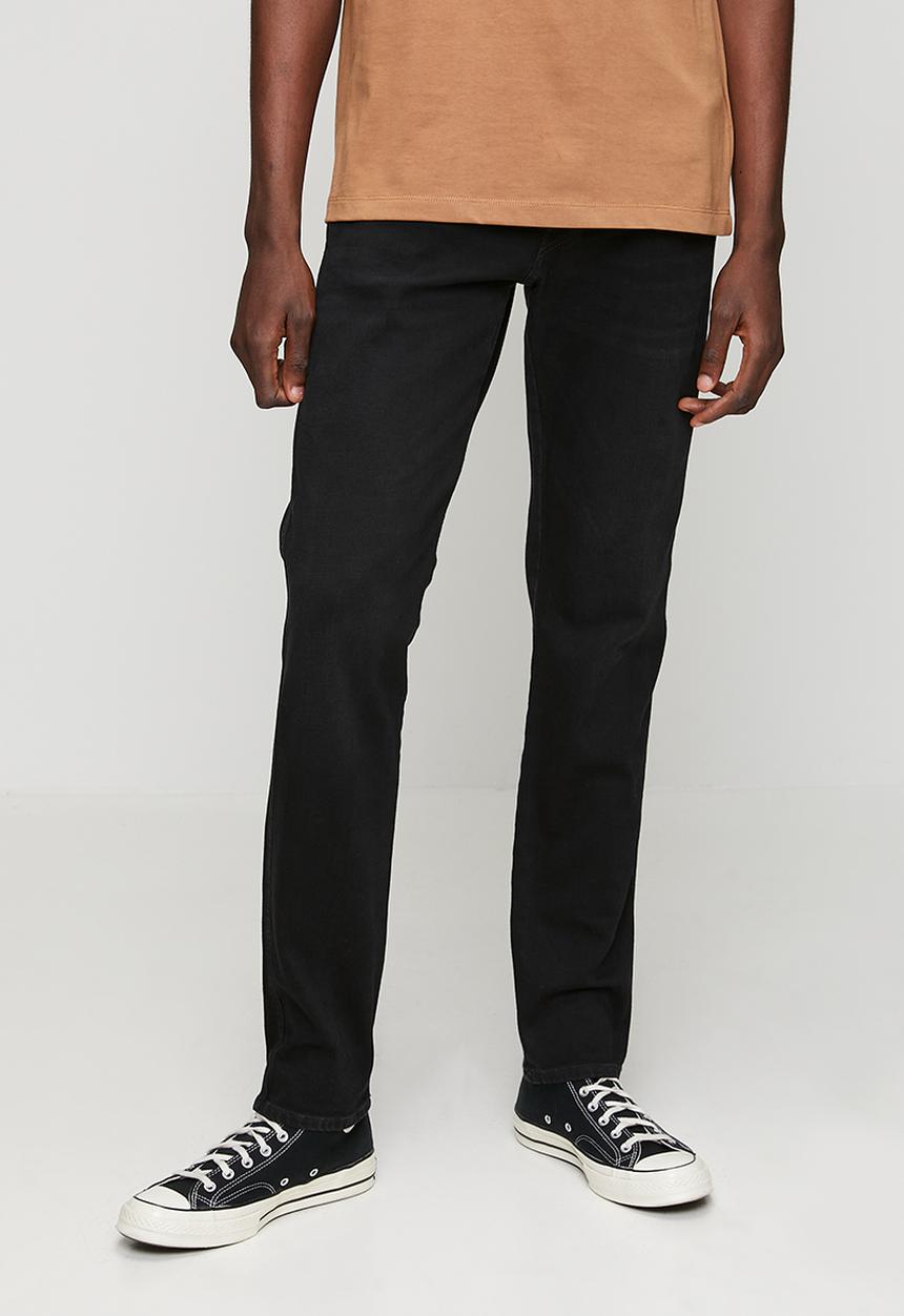 Replay - Hyperflex Black Stretch Anbass Slim-Fit Jeans - Black