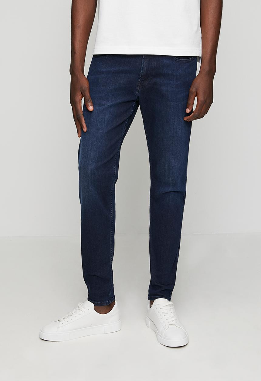 Replay - Hyperflex anbass slim fit jeans - dark blue