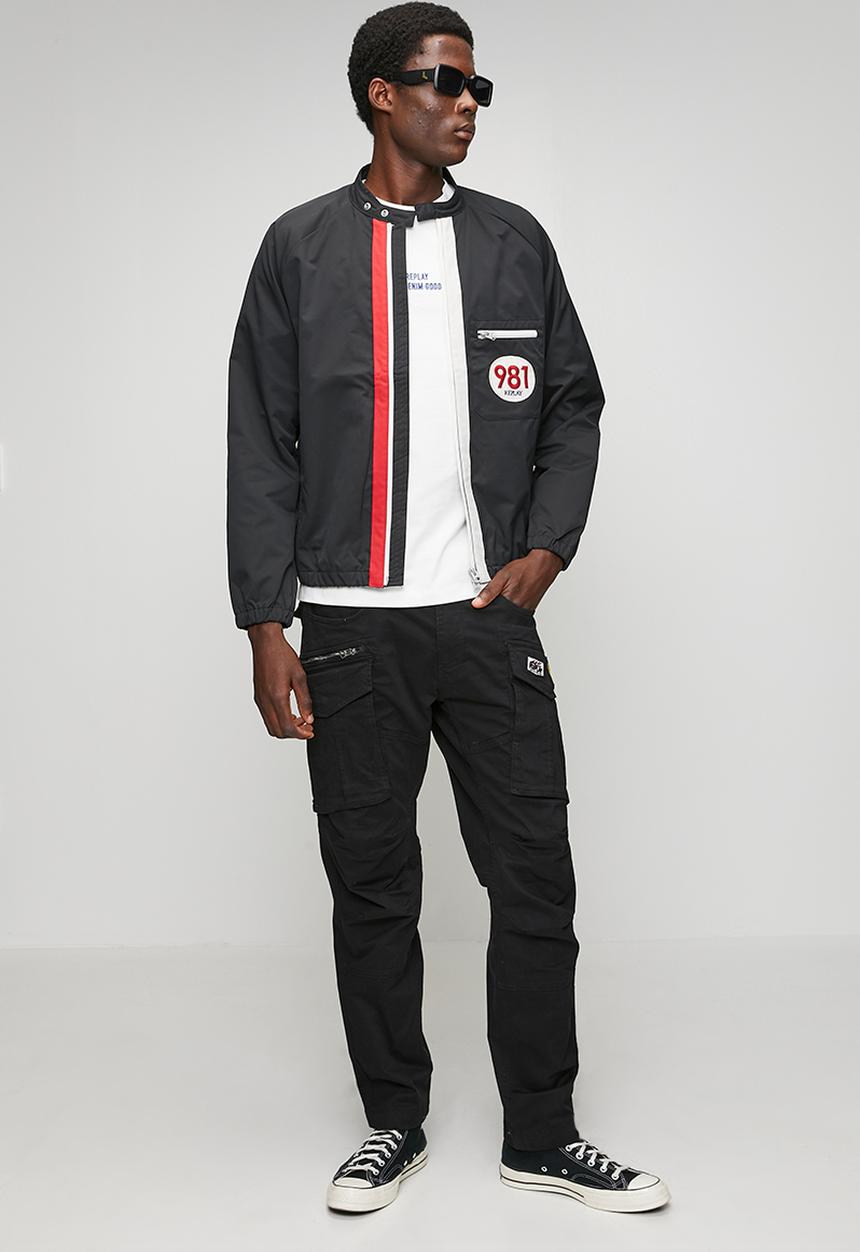 Replay - Joe Cargo Trousers - Black