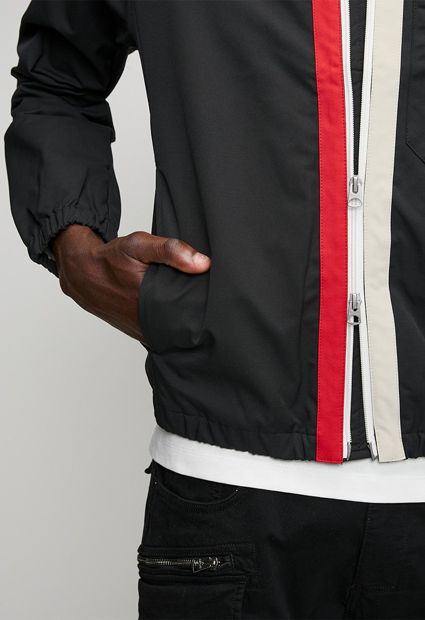 Replay - Jacket with contrasting details - black