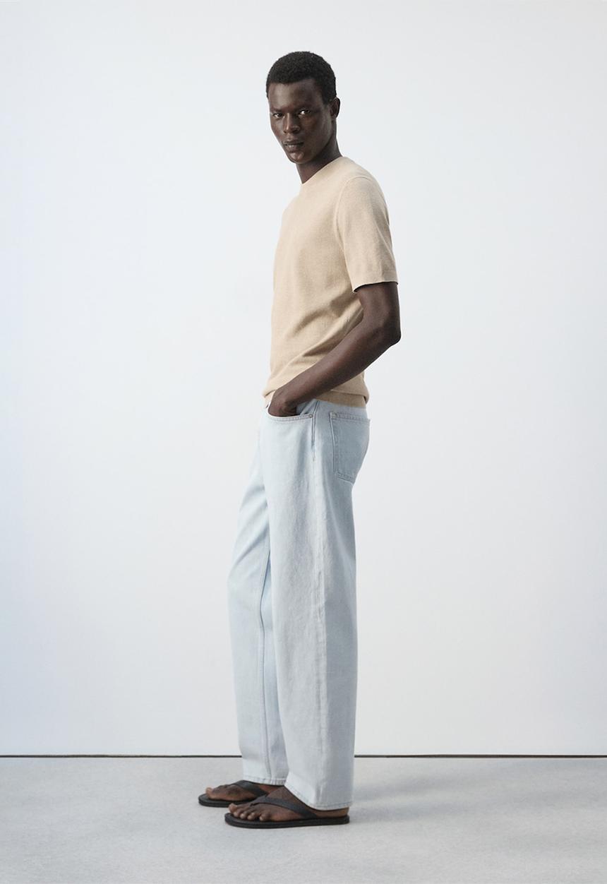 MANGO - T-Shirt Andrew - Beige