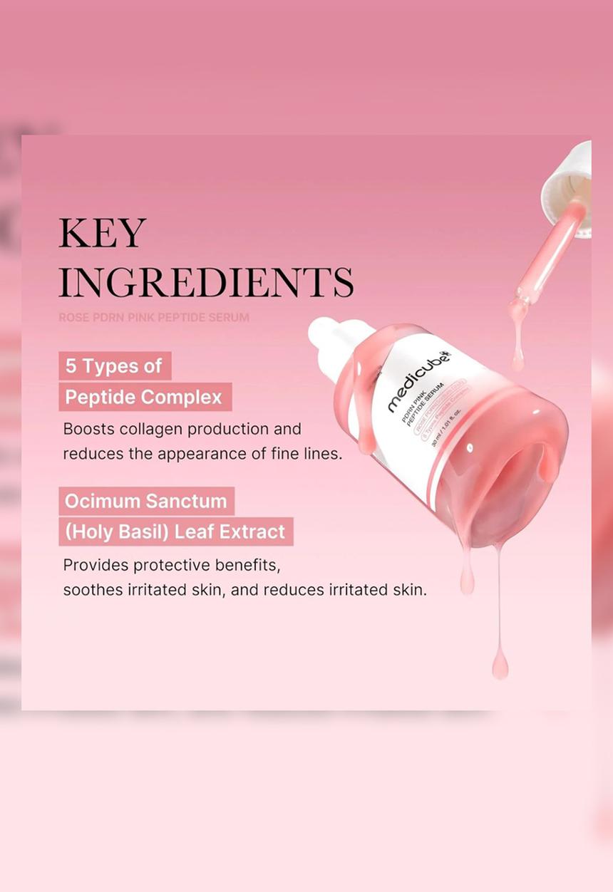 Medicube - PDRN Pink Peptide Serum - 30ml