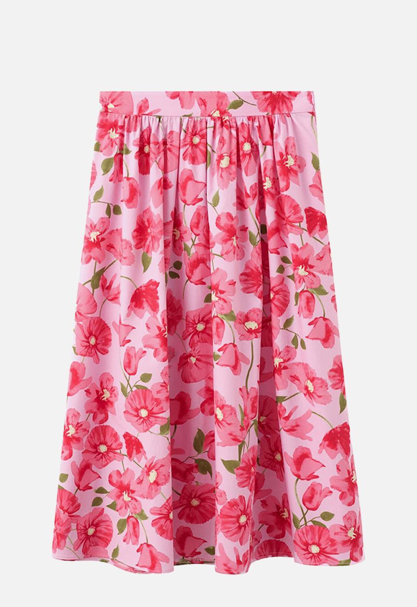 MANGO - Skirt castle - pink