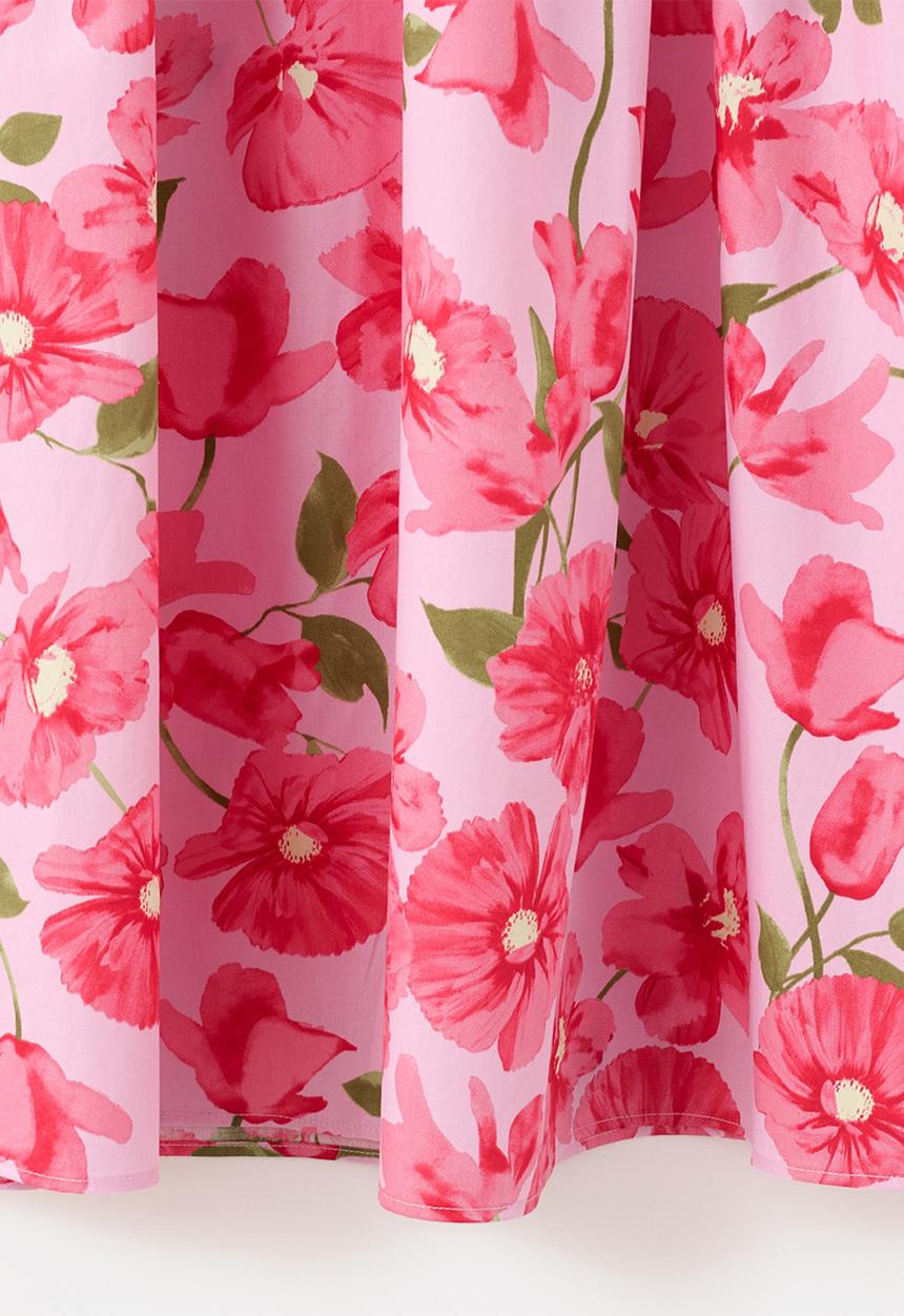 MANGO - Skirt castle - pink