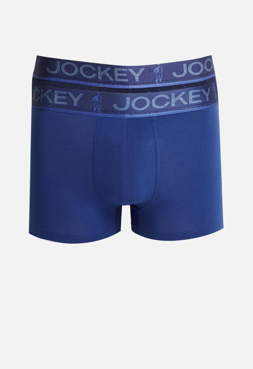 Jockey - 2 Pack Jockey Short Trunk Fancy - Nebula Blue/Navy Print