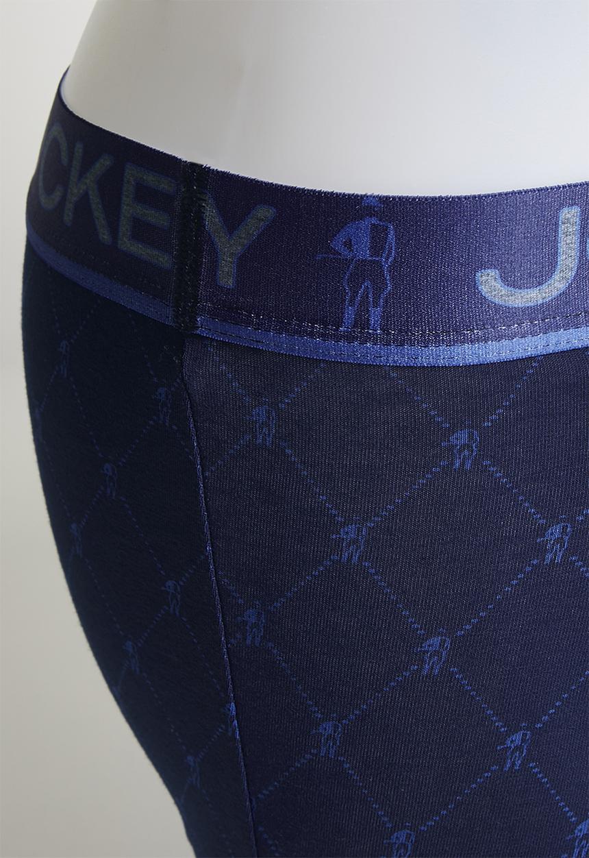 Jockey - 2 Pack Jockey Short Trunk Fancy - Nebula Blue/Navy Print