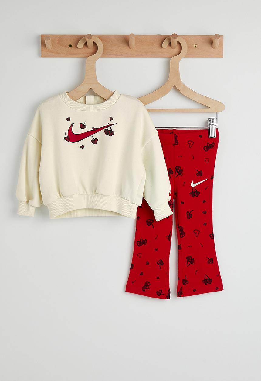 Nike - Nkg Crew Legging Set - University Red 1