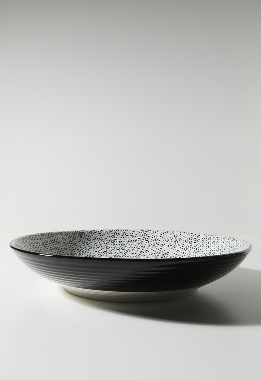 Excellent Houseware - Printed serving bowl - Multi