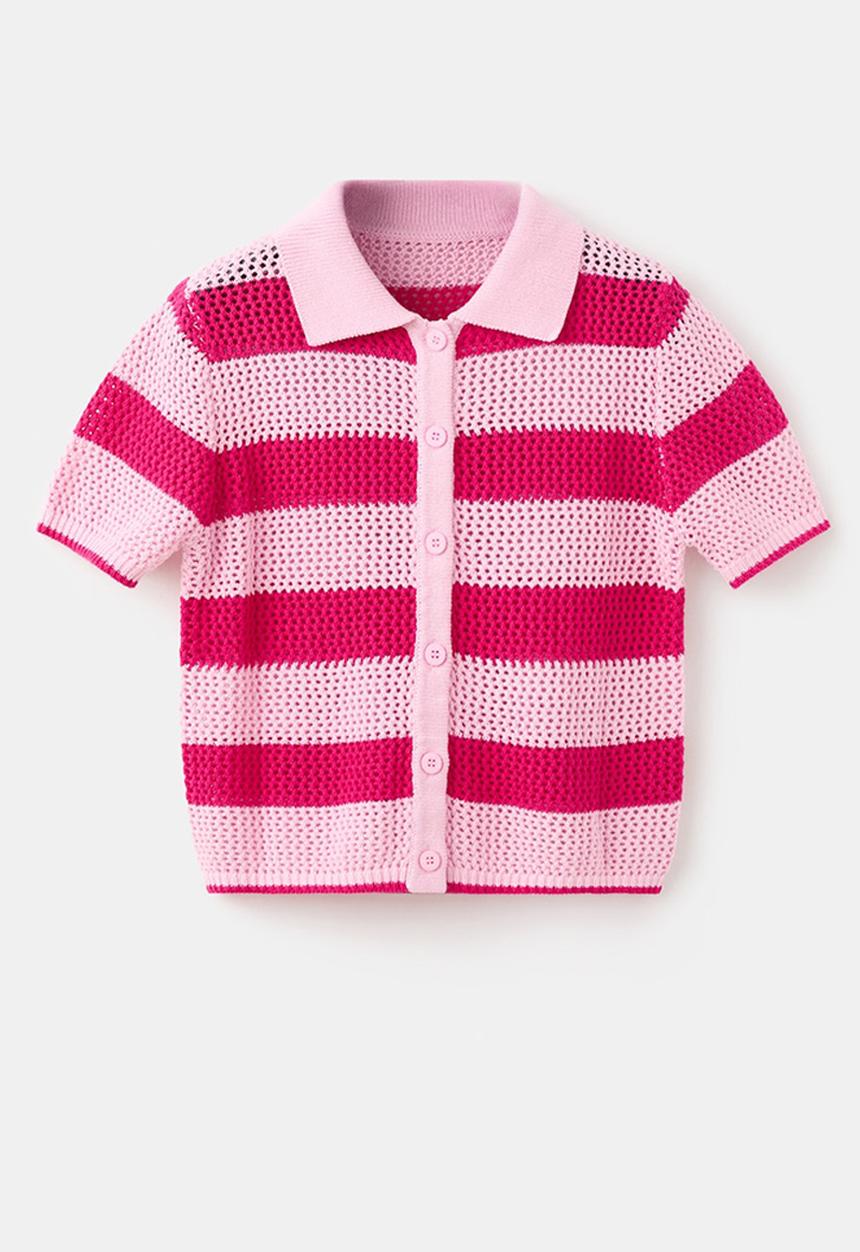 MANGO - Cardigan babilon - pink