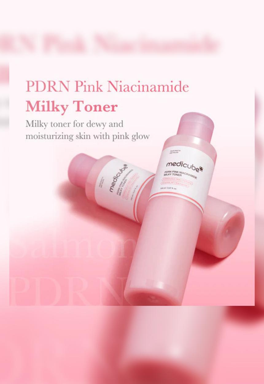 Medicube - PDRN Pink Niacinamaide Milky Toner - 150ml
