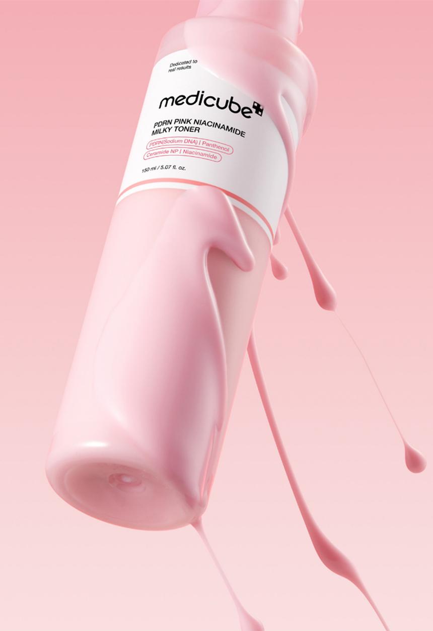 Medicube - PDRN Pink Niacinamaide Milky Toner - 150ml