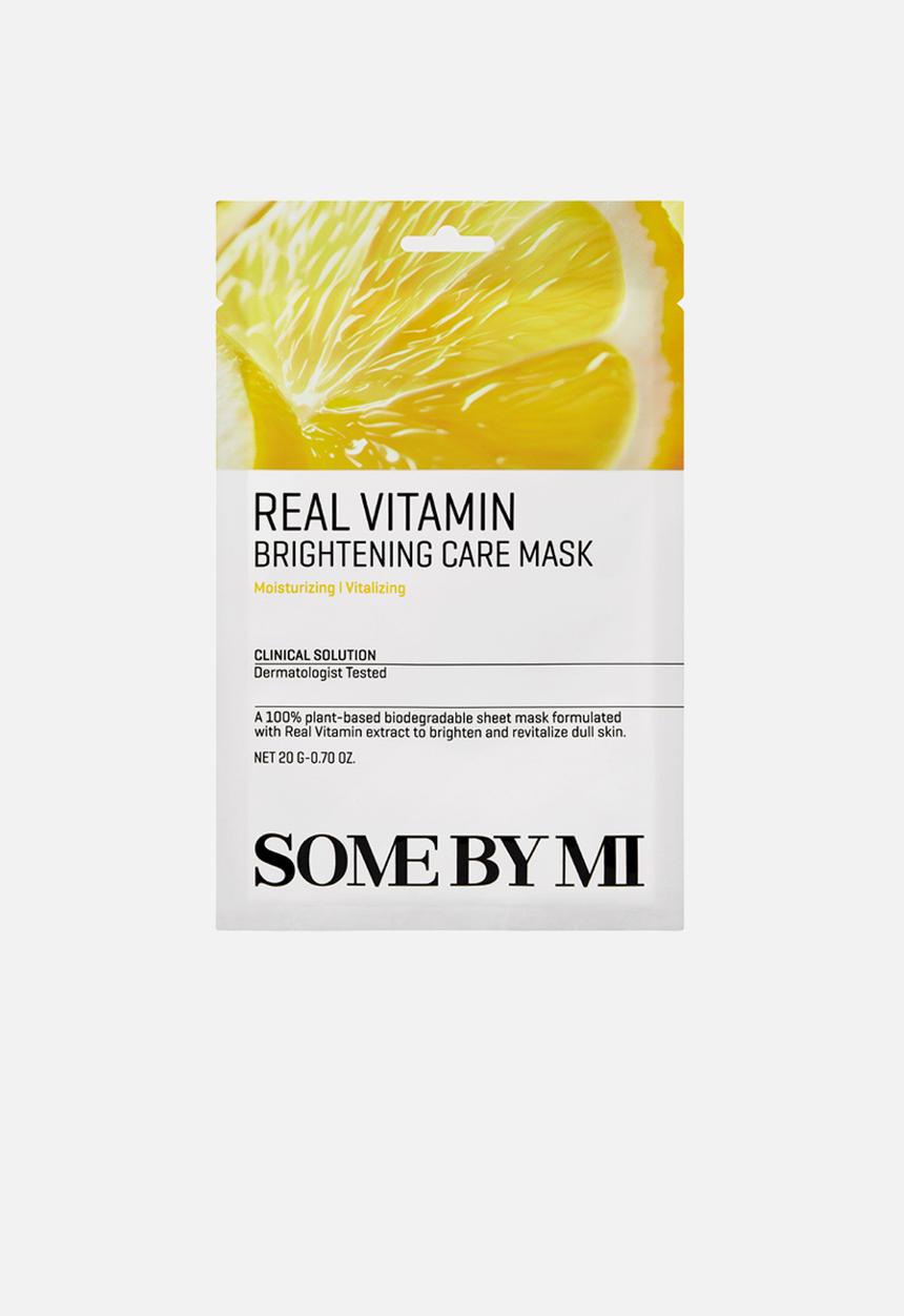 Some By Mi - Real Vitamin Brightening Care Mask - 20g