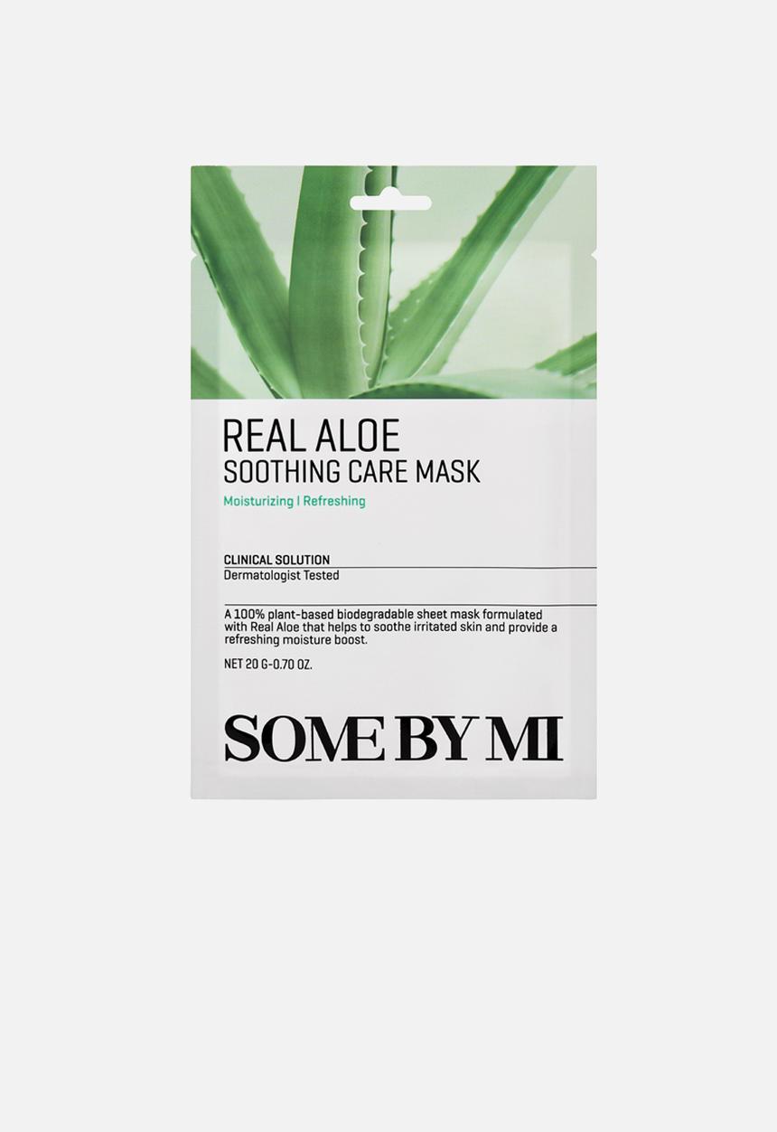 Some By Mi - Real Aloe Soothing Care Mask - 20g