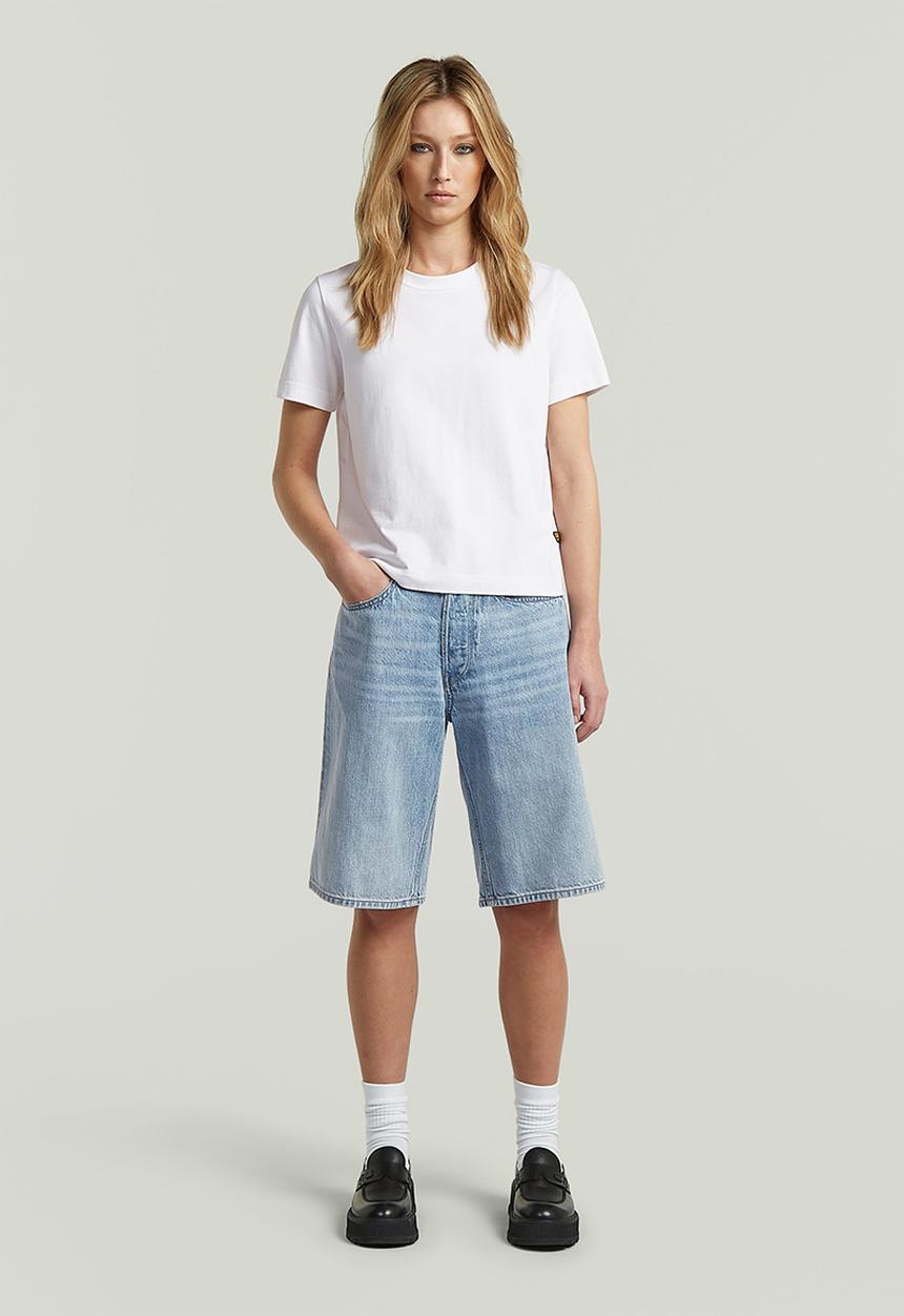 G-STAR - Bermuda short clean edge wmn - sun faded cloudburst