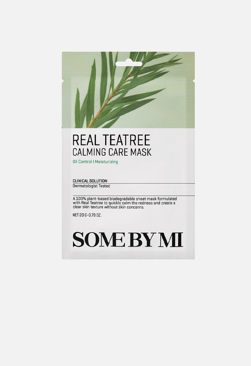 Some By Mi - Real Teatree Calming Care Mask - 20g