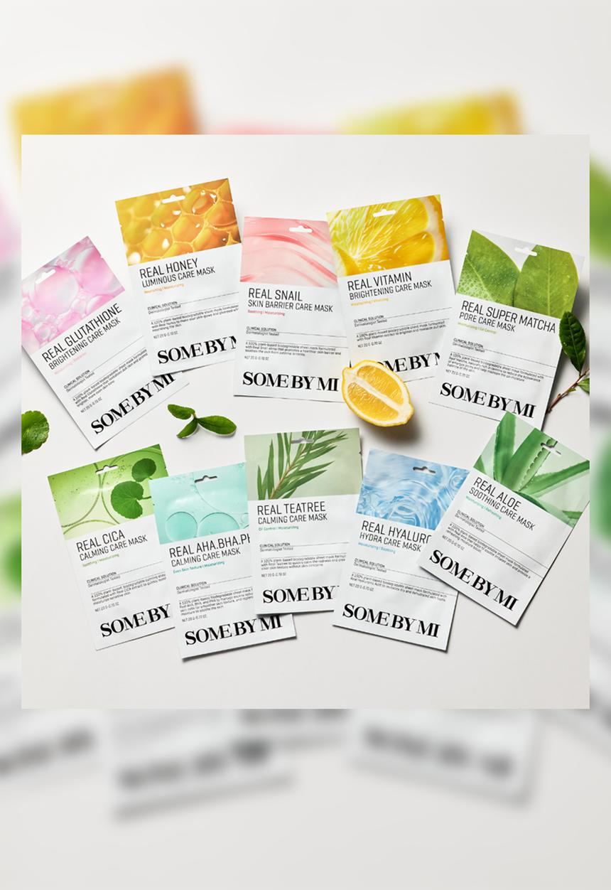 Some By Mi - Real AHA-BHA-PHA Calming Care Mask - 20g
