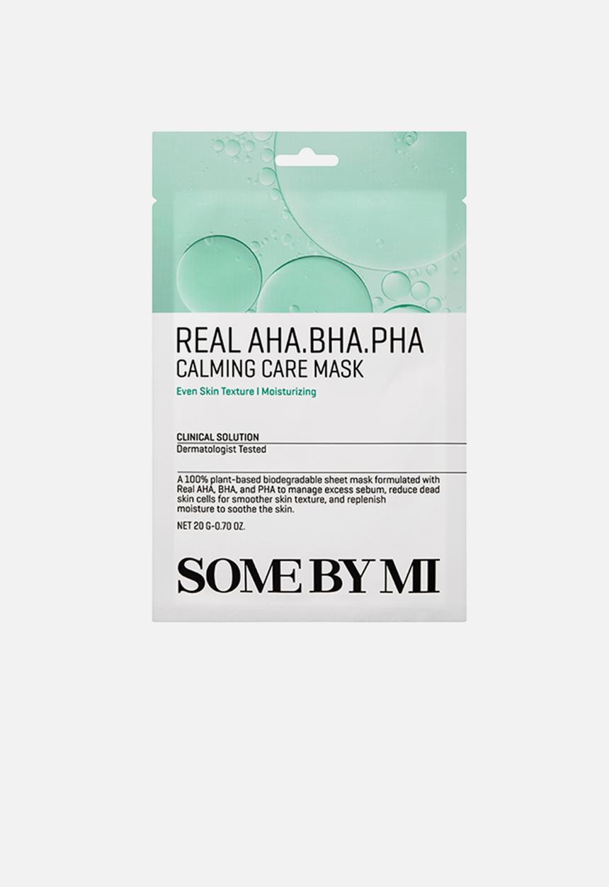 Some By Mi - Real AHA-BHA-PHA Calming Care Mask - 20g