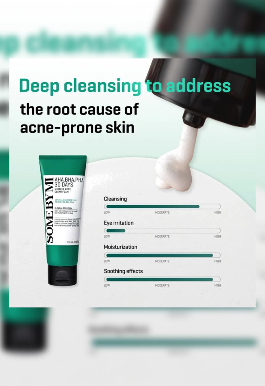 Some By Mi - Miracle Acne Clear Foam - 50ml