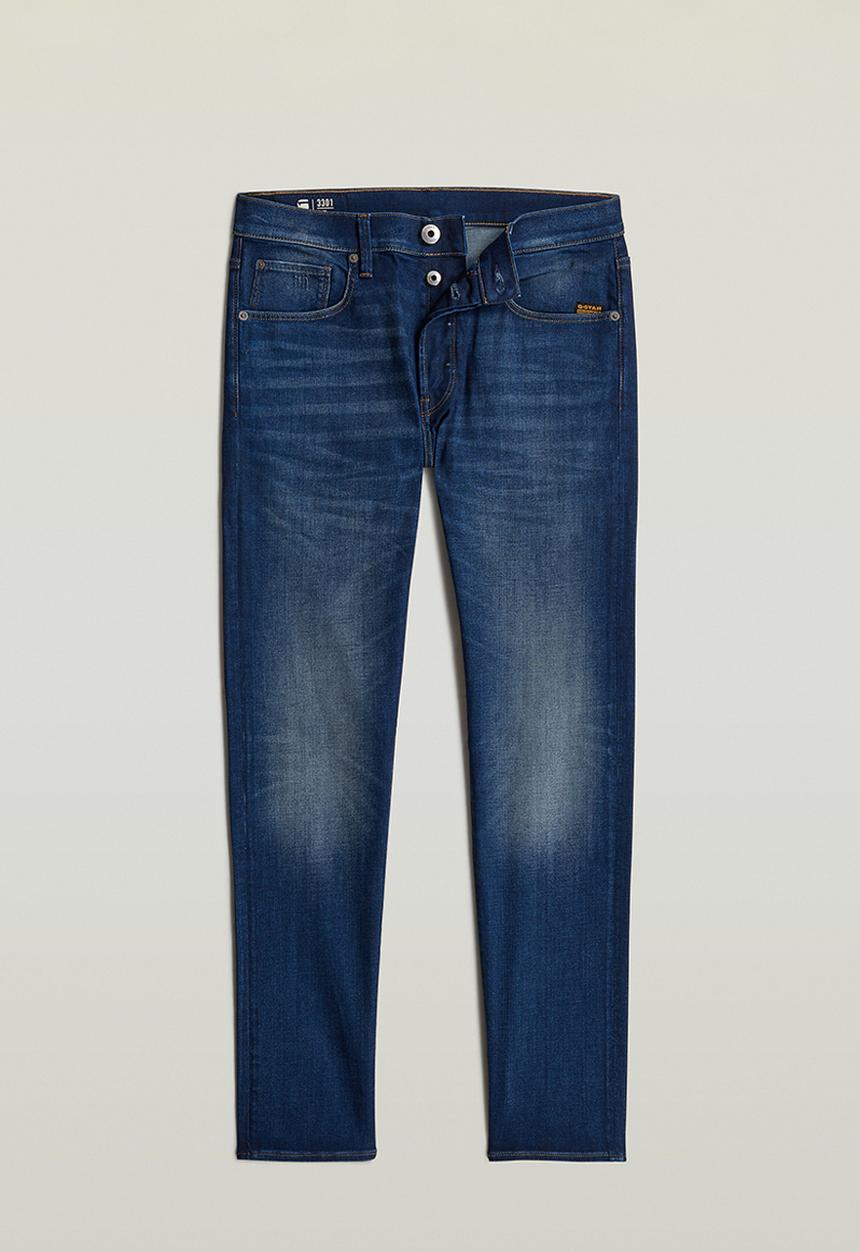 G-STAR - 3301 Slim Joane stretch - medium aged