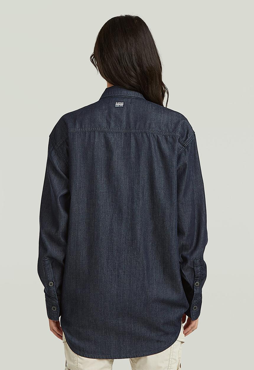 G-STAR - Tucked in relaxed shirt l\s wmn - rinsed