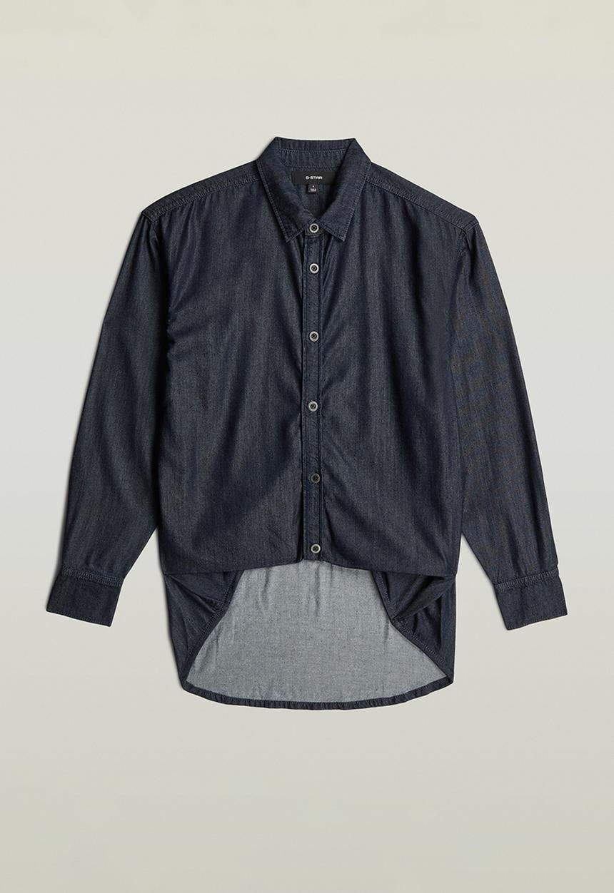 G-STAR - Tucked in relaxed shirt l\s wmn - rinsed