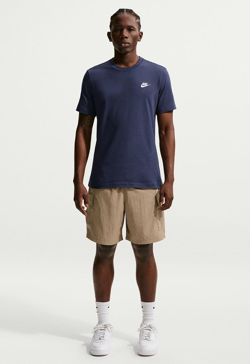 Nike - Nsw club short sleeve tee - midnight navy/white