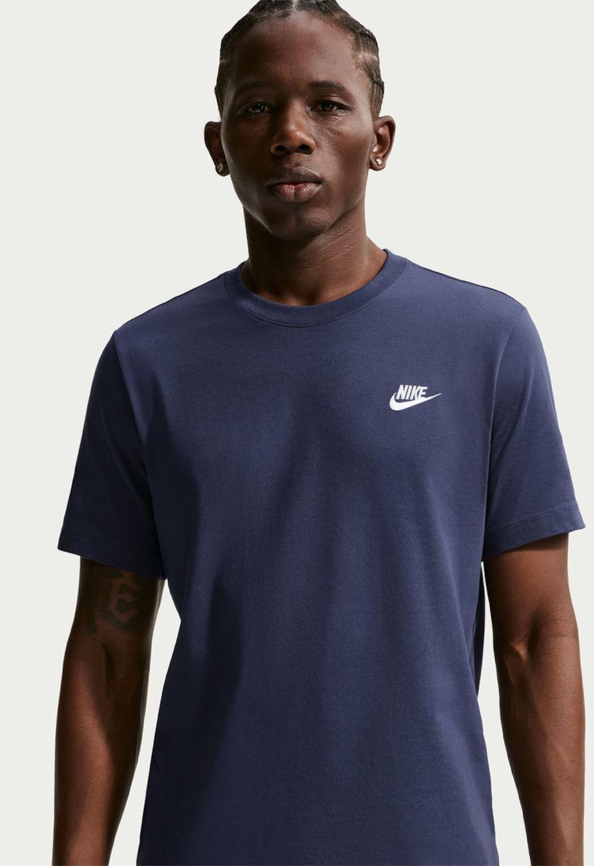 Nike - Nsw club short sleeve tee - midnight navy/white