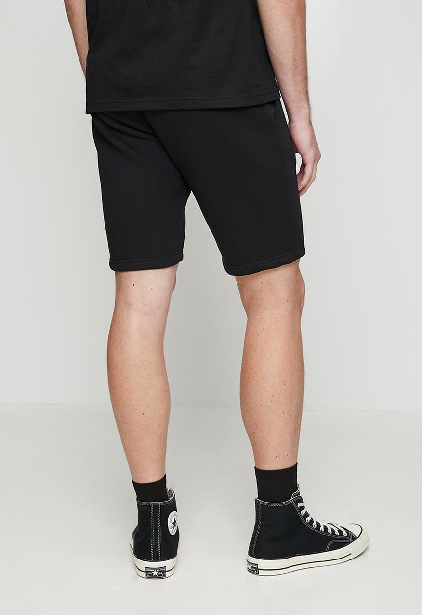 Ben Sherman - Target Fleece Jog Shorts - Black
